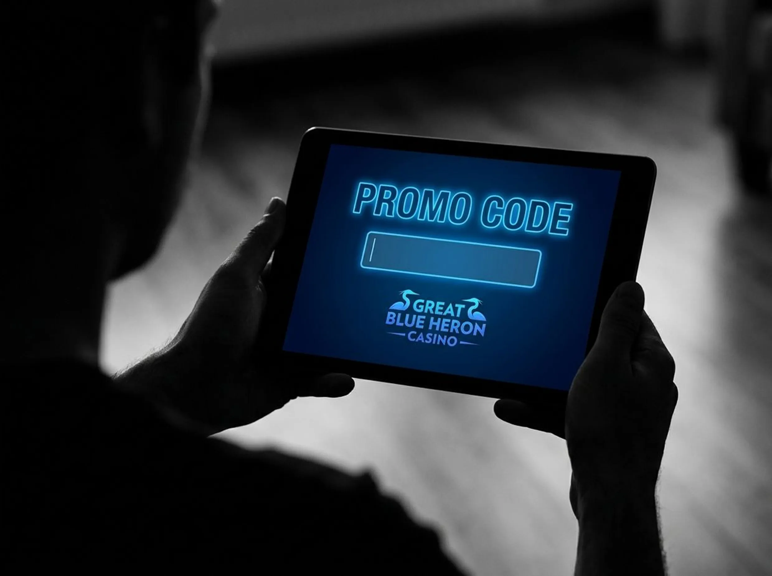 enter a promo code for rewards: Great Blue Heron Casino