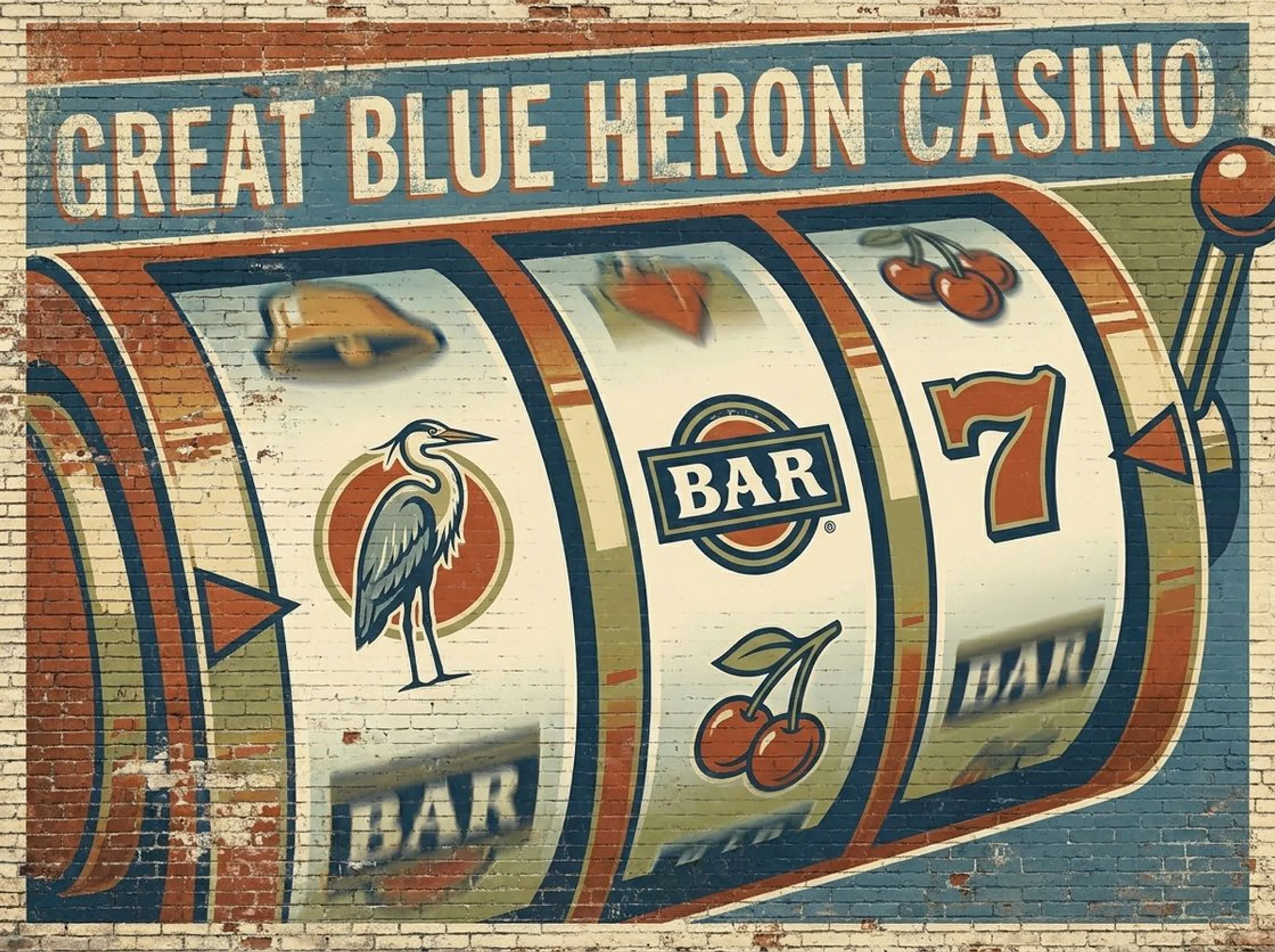 spinning slots and winning combinations: Great Blue Heron Casino