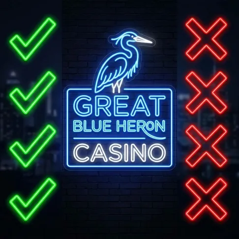 pros and cons of Great Blue Heron Casino
